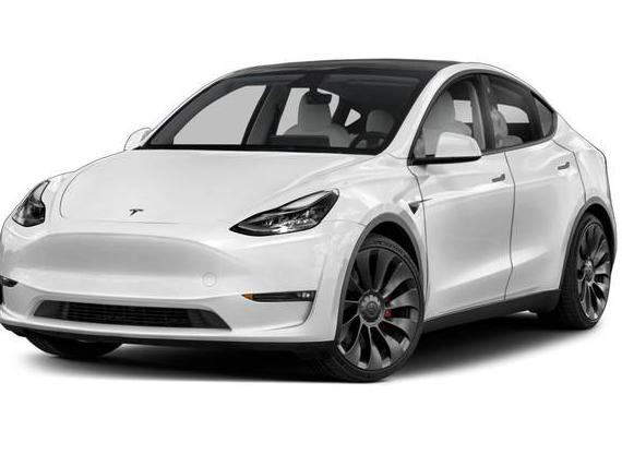 TESLA MODEL Y 2020 5YJYGDEE0LF009975 image